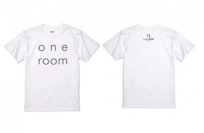 1room整体院オリジナルTシャツ【ホワイト】